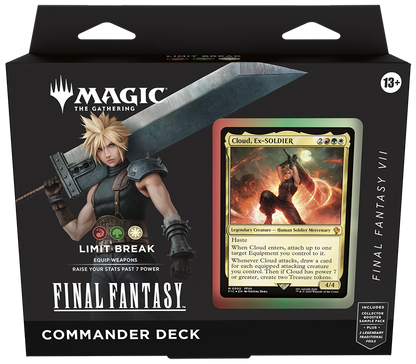 Final Fantasy Commander Deck Set of 4